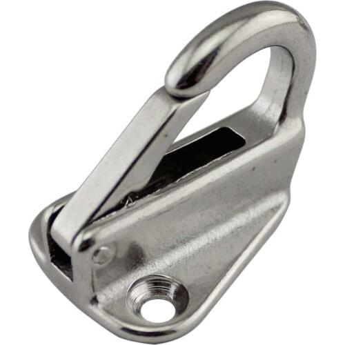 2 Pieces Marine Grade Stainless Steel Spring Snap Fender Hooks Fending Boat