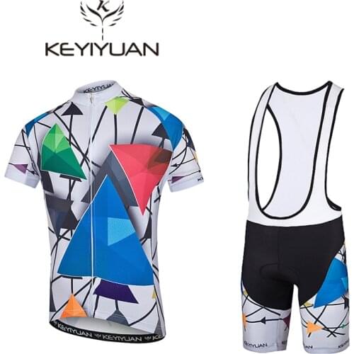 2018 KEYIYUAN Cycling Jersey pro team clothing bike men Bicycles clothing short sleeve cycling clothing man Cycling clothing