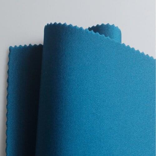 4 yards Foreign trade quality diving material, pure color polyester soft close-fitting neoprene composite fabric