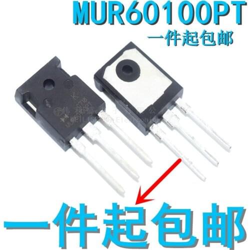 5pcs/lot Mur60100pt Brand New Spot to-247 1000V 60A In-kind Shooting Spot