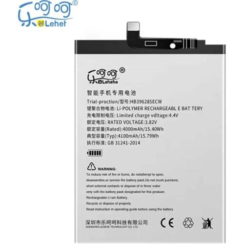 LEHEHE HB396285ECW 4000mAh Battery For Huawei P20 Honor 10 Honor 10 Lite P Smart 2019 / Honor 10i 20i Batteries with Tools Gifts