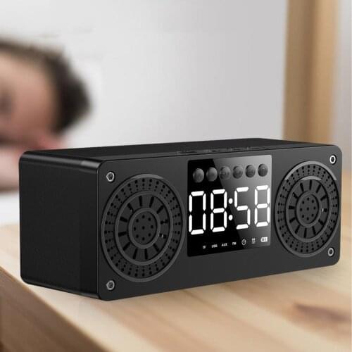 Bluetooth Portable Wooden Soundbar Speaker for Home Office Computer Outdoor Smartphone