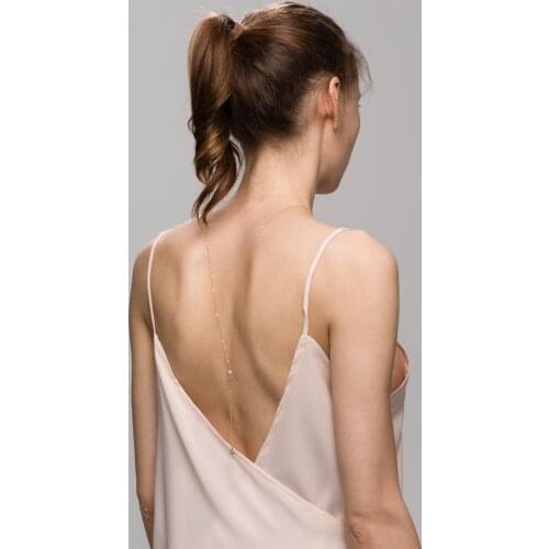 Body Chain Waist Chain For Women Sexy Street Shooting Simple Snake Necklace Dress Beach Bikini Bra Harness Belly Chain