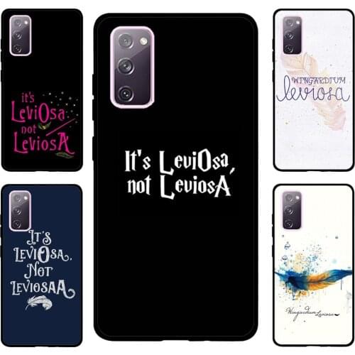 Leviosa For Samsung S20 FE S8 S9 S10 S10e S21 Case For Galaxy Note 20 Ultra Note 10 Plus Coque