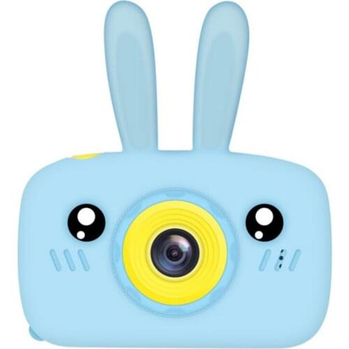 Children Camera Cartoon Bear Rabbit 2inch HD Screen 20MP Children Camera Digital Video Photo Camera Gift for Children