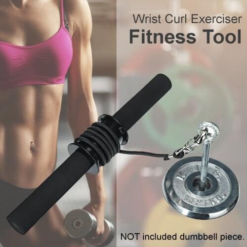 Selfree Home Forearm Muscle Trainer Wrist Curl Exerciser Fitness Forearm Hand Strengthener Roller Gym Fitness Equipment Indoor