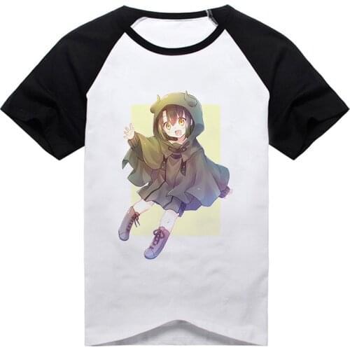 Somali and the Forest Spirit Anime T-shirt Short Sleeve O-Neck tshirt Summer printing Shirt Men Women Tee Golem Shizuno Uzoi