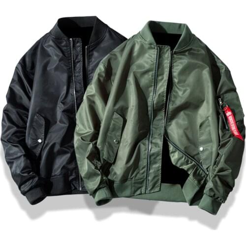 Grandwish Men's Bomber Hoodies