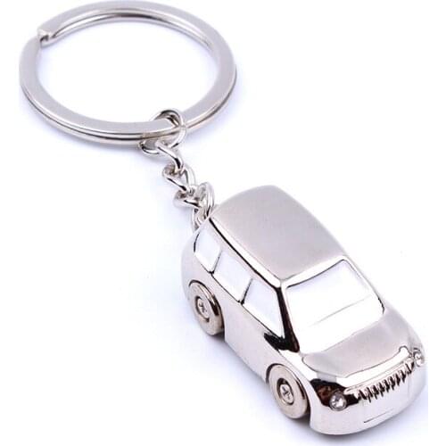 Metal car key chain party favors W8768