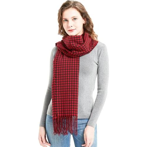 Mingjiebihuo fashion Autumn and winter new scarf Colorful plaid warm shawl women girls flash wild trend classic thin scarf