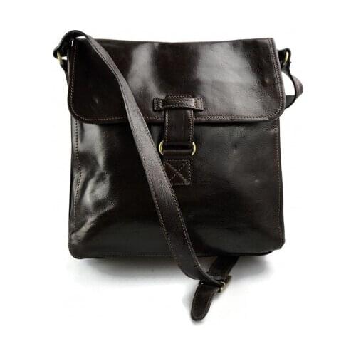 Leather shoulder bag hobo bag leather satchel leather bag crossbody dark brown