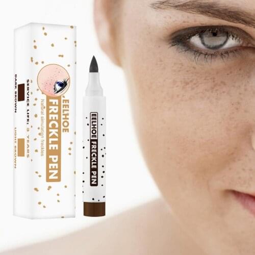Natural Lifelike Freckle Pen Concealer Dot Spot Pen Waterproof Long Lasting Easy And Convenient Face Concealer Cosmetic Pen