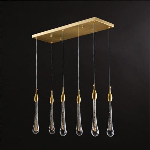 RFHLX Crystal Pendant Lights