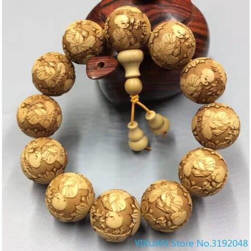 Nueva pulsera Boxwood, 20mm, 12 tallas finas, excelente aceite, varios estilos disponibles