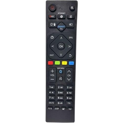 Television and Satellite Receiver Control Axen 3D Smart LED TV Remote Contol AT-KK0187-195