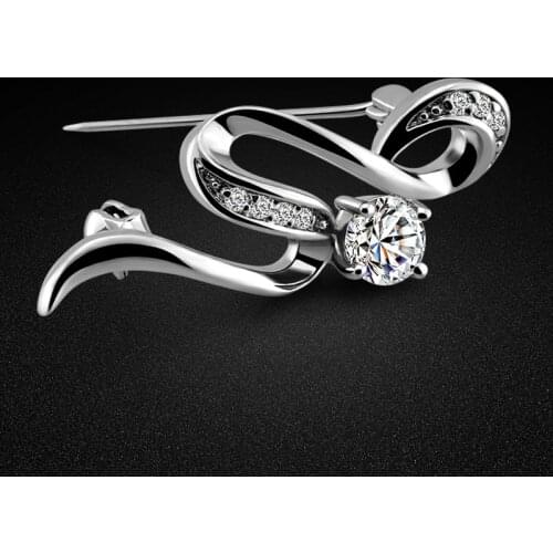 Серебряные броши на одежду Yasmin China At AliExpress