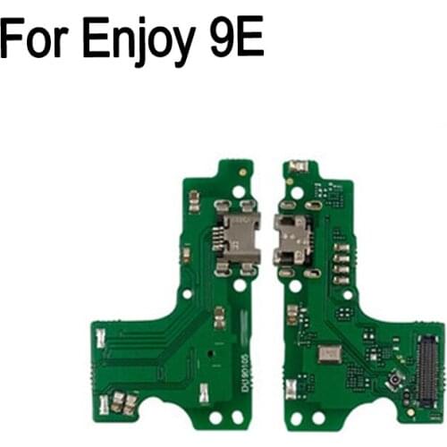 For Huawei Enjoy 9E USB Dock Charging Port Mic Microphone Motor Vibrator Module Board Replacement Parts For Huawei Enjoy 9 E