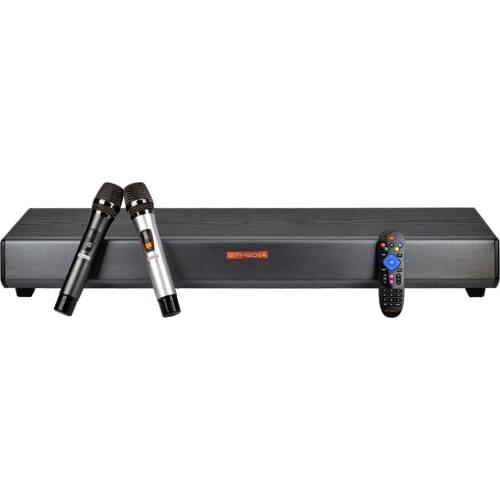 GTMEDIA A3 Audio TV Sound Bar Built in OTT Subwoofer Home Theater System with Karaoke