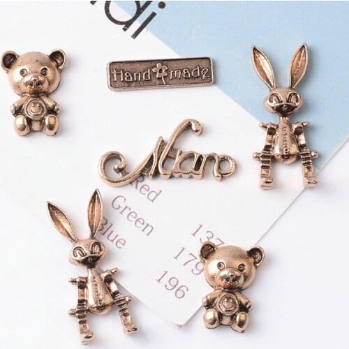 10 Pcs/Lot Rhinestone Pearl Plate Diamond Button Jewelry Scarf For Hair Accessories Sewing Decorative Clothing Coat Buttons