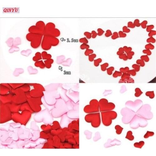 500pcs/lot wedding False petals Love Heart Shaped Sponge petals Birthday Table Party Supplies Wedding Confetti Supplies 6Z