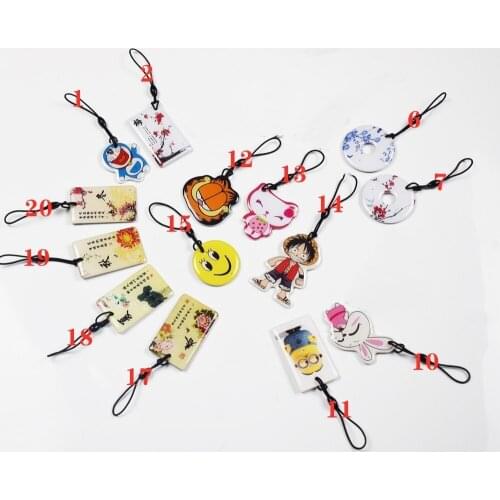 1000pcs New CUID Key Tag Android App MCT Modify UID Changeable NFC 1k s50 13.56MHz Epoxy card Block 0 Writable HF 14443A Keyfob