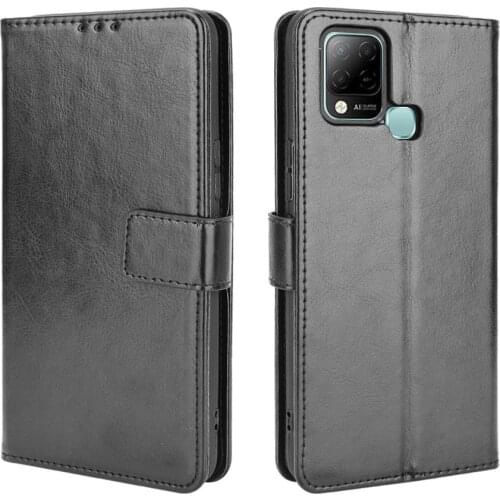 Case For Infinix Hot 10S X689 Premium PU Leather Wallet Leather Flip Case Cover For Infinix Hot 10s Nfc X689D Hot10T X698C
