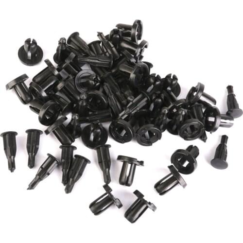 New 30PCS Bumper Trim Retainers Clips Rivets for BMW Series 3 5 & 7 51-11-8-174-185 High Quality Nylon useful tools