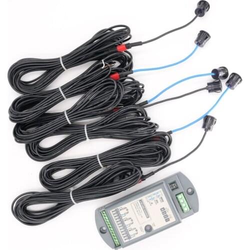 12V 24V Photoelectric Beam Sensor 10m Infrared Electronic Safety Light 3 Pair Beam