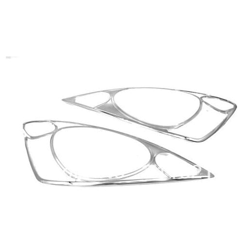 Chrome Head Light Cover For Honda Jazz / Fit 2009-2012