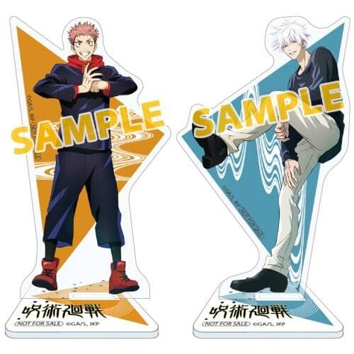 Collection Model Toy Jujutsu Kaisen Anime Acrylic Stand Figure Model Yuji Itadori Gojo Satoru Desktop Decor Holiday Gifts