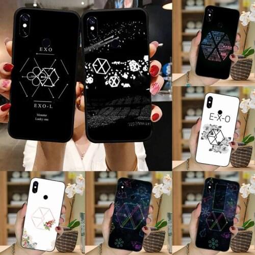 Korea EXO kpop cool boy Phone Case For Xiaomi Redmi note 7 8 9 t k30 max3 9 s 10 pro lite