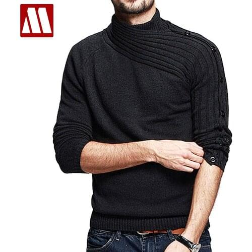 Hot Selling Man Shawl Big Size Sweaters Mens Knitwear Winter Jersey Collar Sweater, Good Quality Men S M L XL XXL Free Shipping