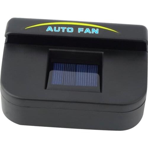 Mini Solar Power Panel Cooling Fan Car Vehicle Sunpower Air Cooler