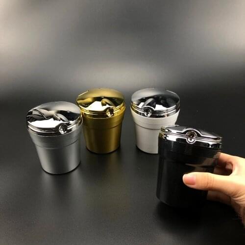 Car LED Blue Light Cigarette Ashtray for Saab 9-3 9-5 9000 93 900 95 aero 9 3 42250 42252 9-2x 9-4x 9-7x