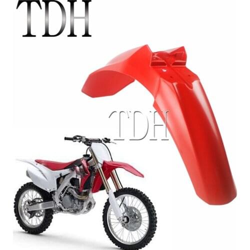 For Honda CRF450R 13-16 CRF250R 14-17 Dirt Bike Enduro Front Fender Motocross Front Mud Guard Splash Cover for CRF 250R 450R