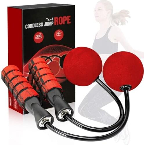 Fitness Boxing Training Ropeless Jump Rope Weighted Portable Cordless Jump Rope for Indoor Outdoor Fitness Boxing Training