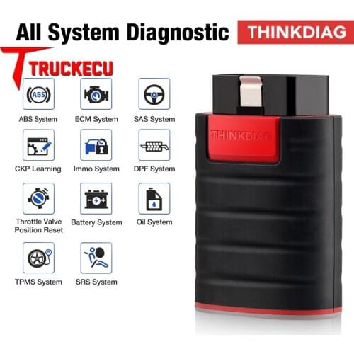 Thinkcar ThinkDiag car scanner all system diagnostic tool ECU coding 16 reset service actuation test pk easydiag code reader