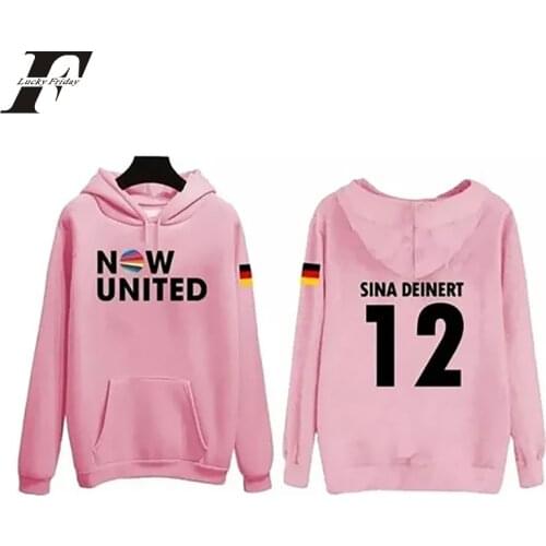 Sina Deinert 12 Hooded Hoodies Sweatshirts Pullover Unisex Kpop 2020 Tracksuit Print Germany Casual Men Women Now United Full