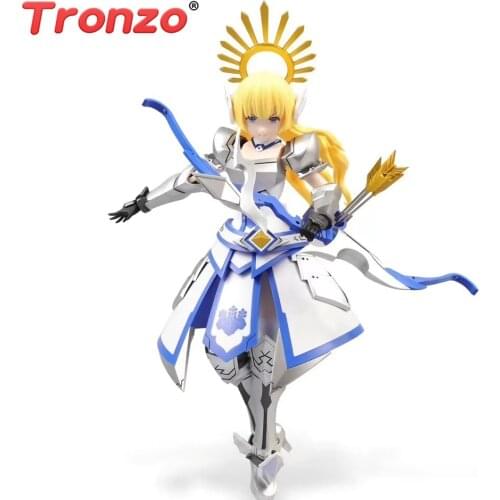 Tronzo Assemble Figure Pretty Armor PA Japanese Samurai Girls Movable PVC Action Figure Model Kits Collectible Dolls Toys