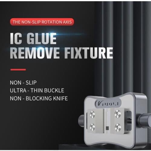 TUOLI TL-15A universal IC Glue Remove Fixture Double-Bearings Fixture Motherboard Repair Holder for 1.5-20MM Chip Repair