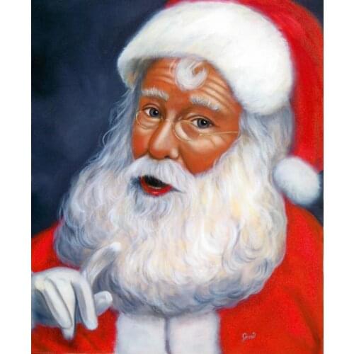 High quality Oil painting Canvas Reproductions You Better Watch Out By Joni McPherson hand painted