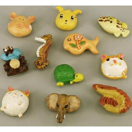 1PC Animal/Marine Series Style Cartoon Resin Cabinet Handle Children Room Drawer Door Knobs Pulls Furniture Decoration Hardware