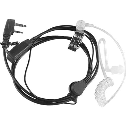 Surveillance 2Pin Mic Earpiece Headsrt For MOTOROLA Two Way Radio GP300 GP88s