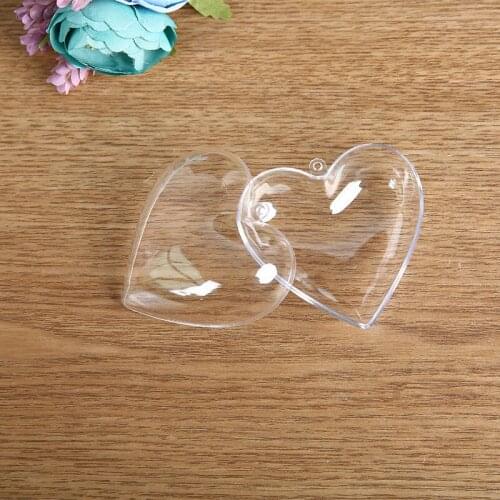 20pcs/lot lovely transparent Christmas supplies plastic boxes food - grade ps packaging boxes decorative boxes candy boxes