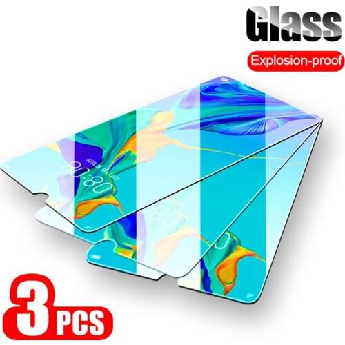 3PCS Glass protective Tempered Screen glass for Huawei P30 Protector Glass for Huawei P30 Lite safety Glass Screen Protector