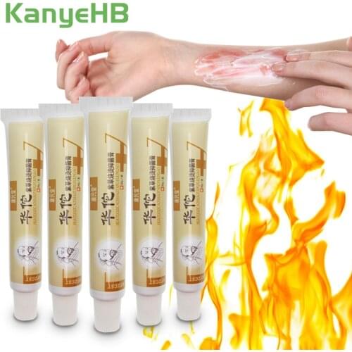 5pcs HuaTuo Scar Removal Cream Smoothing Scald Moisturizing Burn Ointment Antibacterial Pain Relief Burn Medical Ointment A264