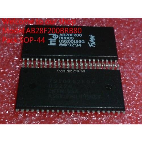 50pcs/lot AB28F200BRB80 AB28F200-BRB80 AB28F200BRB AB28F200 TSOP44