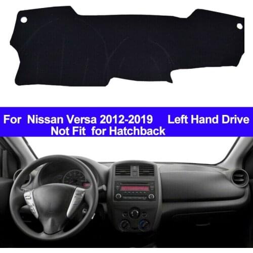 Anti-UV Dash Mat Sunshade Carpet Dash Board Pad Cover Fit For Nissan Versa 12-19