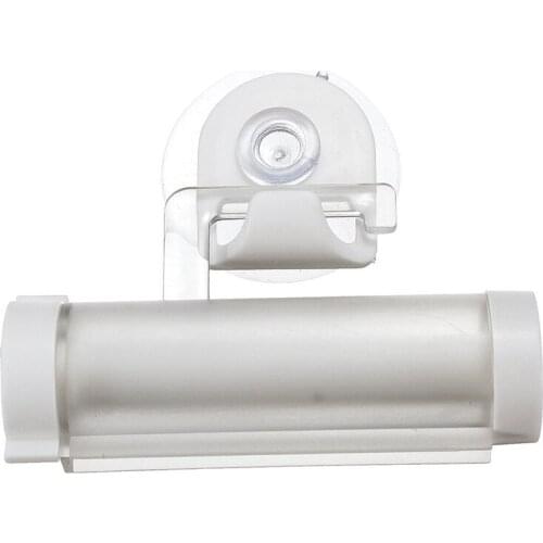 Toothpaste Dispenser Tube Press Holder White