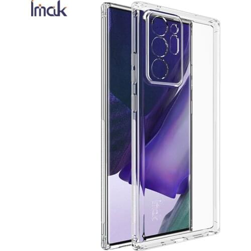 For Samsung Galaxy Note 20 Ultra Case IMAK Ultra Thin Soft TPU Clear Back Cover Phone Cases For Samsung Galaxy Note 20 Ultra